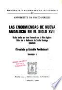 Las encomiendas de Nueva Andalucía en el siglo XVII