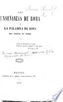 Las enseñanzas de Roma y la Palabra de Dios, etc