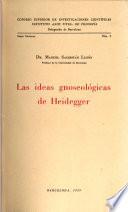 Las ideas gnoseológicas de Heidegger