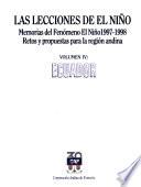 Las lecciones de El Niño: Ecuador