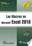 Las Macros en Excel 2010