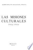 Las misiones culturales, 1932-1933