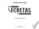 Las nóminas secretas de gobernación