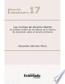 Las normas de derecho blando