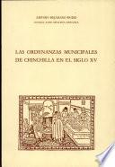 Las ordenanzas municipales de Chinchilla en el siglo XV