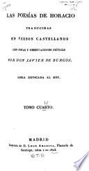Las poesías de Horacio