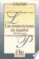 Las preposiciones