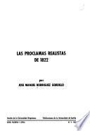 Las proclamas realistas de 1822