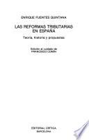 Las reformas tributarias en España