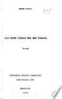Las siete caídas del Río Paraná