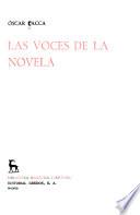 Las voces de la novela