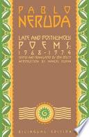 Late and Posthumous Poems, 1968-1974