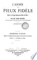 Le année du pieux fidèle dedicé a la Vierge immaculée Mère de Dieu