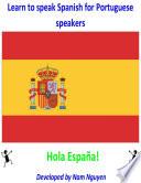 Learn to Speak Spanish for Portuguese Speakers