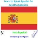 Learn to Speak Spanish for Sesotho Speakers