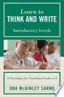 Learn to Think and Write