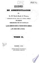 Lecciones de administración: (1843)