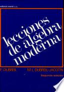 Lecciones de álgebra moderna