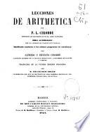 Lecciones de aritmética