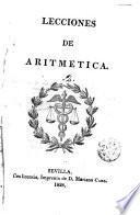 Lecciones de artimética