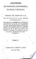 Lecciones de geografia astronomica natural y politica