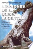 Lecciones de la crisis argentina