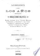 Lecciones de los anos