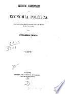 Lecciones elementales de economía política