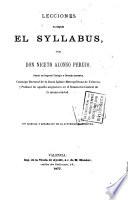 Lecciones sobre el syllabus