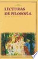Lecturas de filosofía