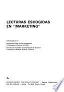 Lecturas escogidas en marketing.