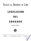 Legislación del abogado