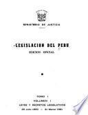 Legislación del Perú: v. 3. Decretos supremos, 1o octubre 1980-31 diciembre 1980