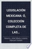 Legislación mexicana