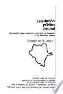Legislación pública estatal