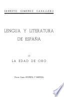 Lengua y literatura de España y su imperio