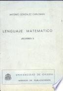 Lenguaje matemático