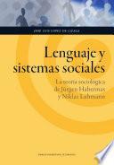 Lenguaje y sistemas sociales