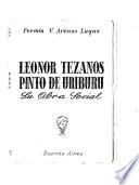Leonor de Tezanos Pinto de Uriburu, su obra social