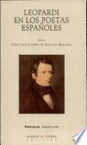Leopardi en los poetas españoles