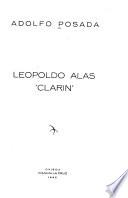 Leopoldo Alas, 'Clarín.'