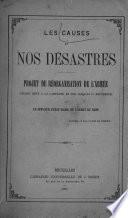 Les Causes de nos désastres