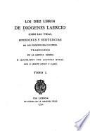 Les diez libros de Diógenes Laercio