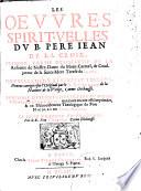 Les oeuvres spirituelles