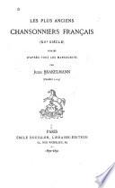 Les plus anciens chansonniers français