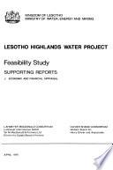 Lesotho Highlands Water Project: J. Economic and financial appraisal