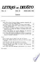 Letras de Deusto