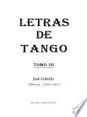 Letras de tango