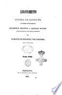Levantamiento y guerra de Cataluna en tiempo de don Juan 2. documentos relativos a aquellos sucesos Prospero de Bofarull y Mascaro