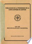 Ley de reconciliación nacional